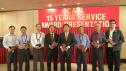 中飛公司頒發十五年服務獎表揚員工
