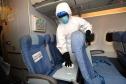 中飛公司機艙清潔部隊參與伊波拉防疫演習