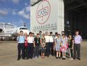 中華基督教會基協中學學生參觀中飛公司
