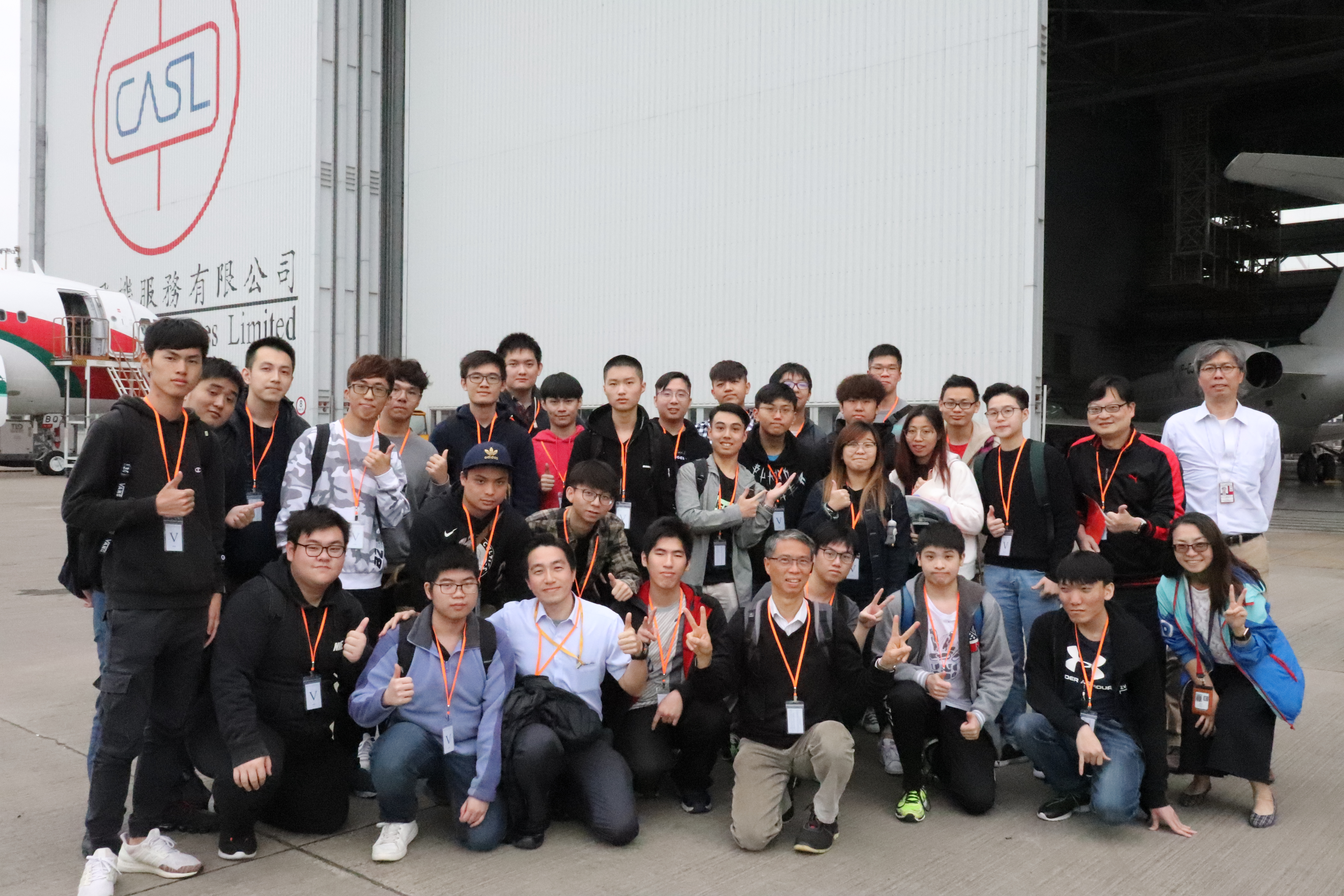 Students from VTC Youth College (Kowloon Bay) toured CASL
