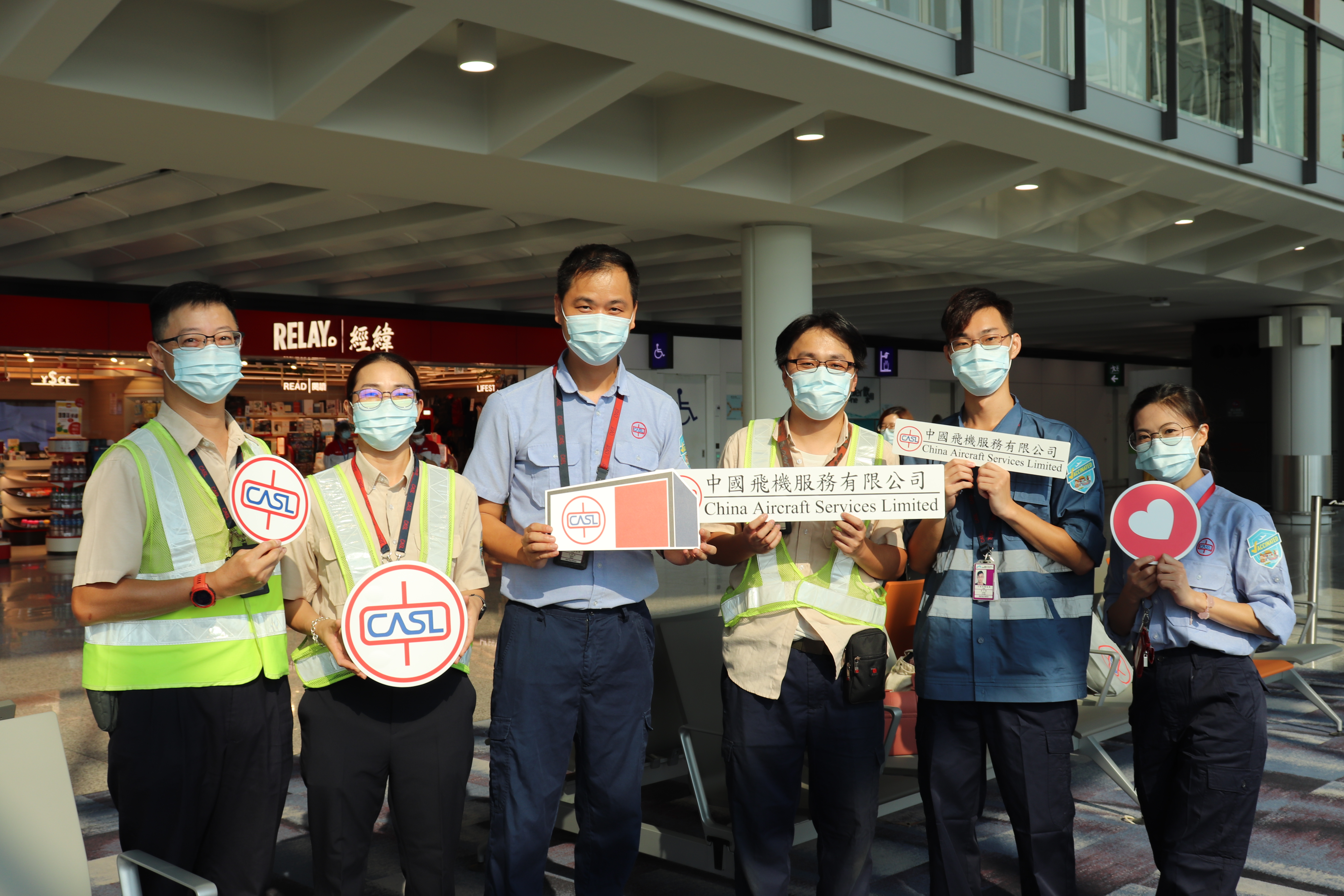 CASL staff joins airport’s vaccination video shooting