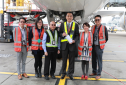 Blessing Ceremony for Safety Operation by JAL